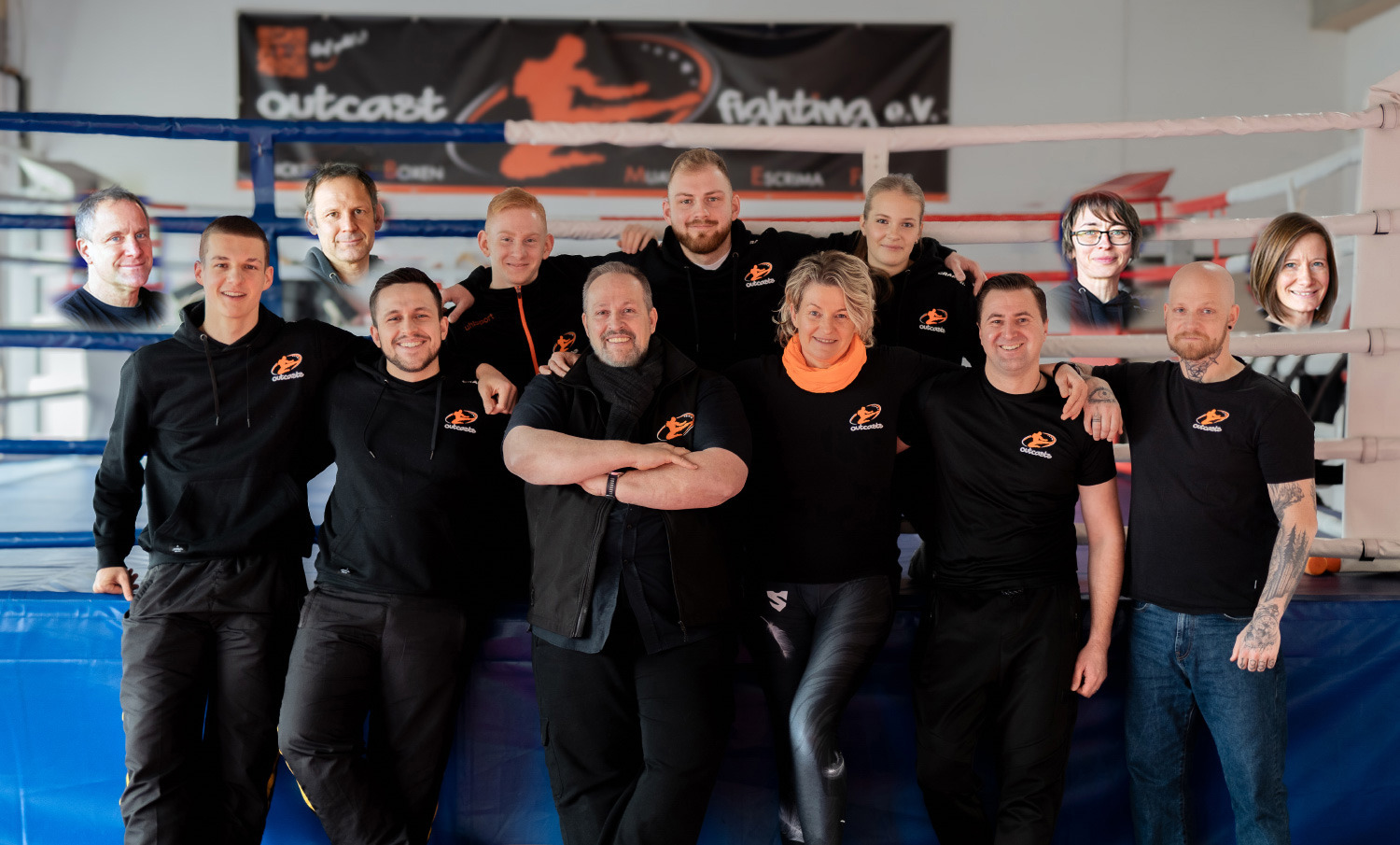 Team des Outcast Fighting e.V. Meckenheim – Kampfsportverein und Veranstalter der Fight Night